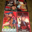 4 CHARLES BRONSON VHS COLDSWEAT EVIL MEN DO ACT OF VENGENCE RAID ON ENTEBEE
