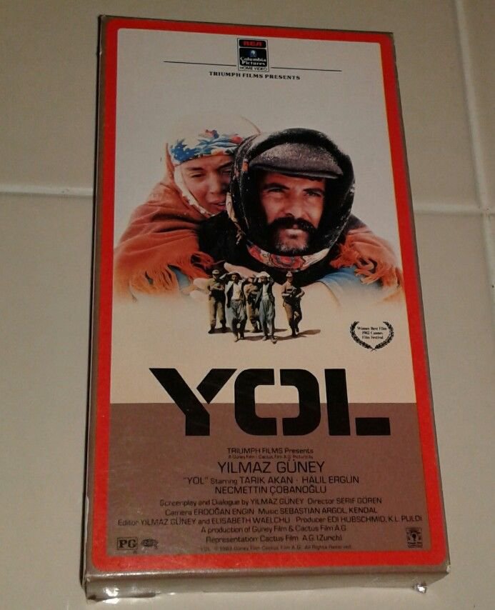 VHS TAPE YOL. Staring Yilmaz Guney. English Subtitles. Tarik Alan