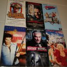 LOT OF 6 Burt Reynolds VHS Movies Hooper Sharky Smoky Bandit White Lightening