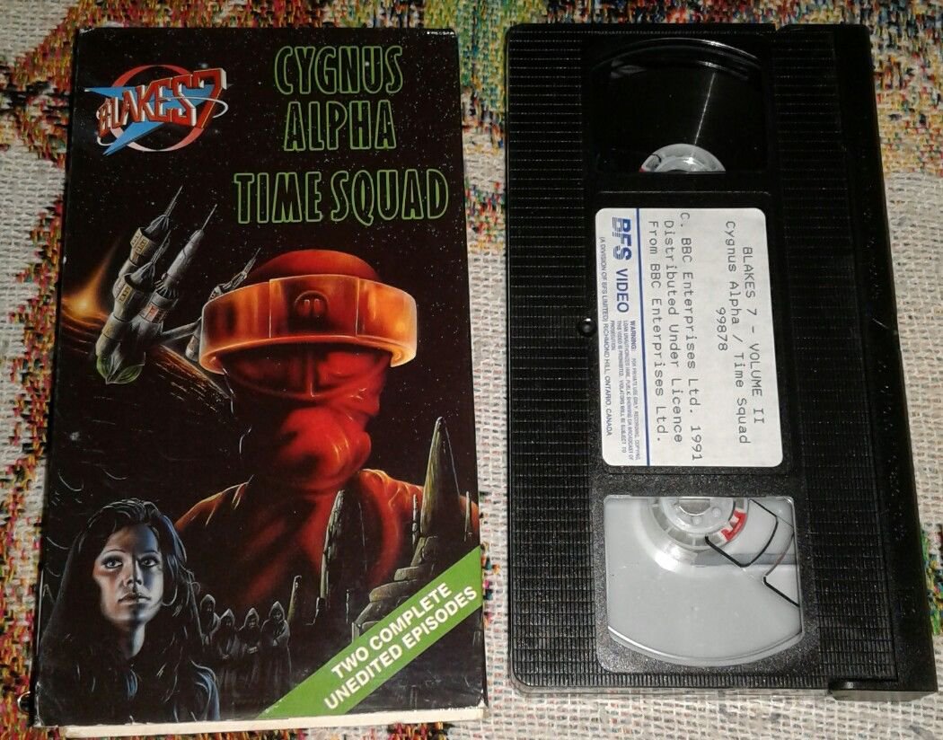 Blakes 7 Volume 2 Episode 3-4 Cygnus Alpha Time Squad VHS BBC Vintage SciFi