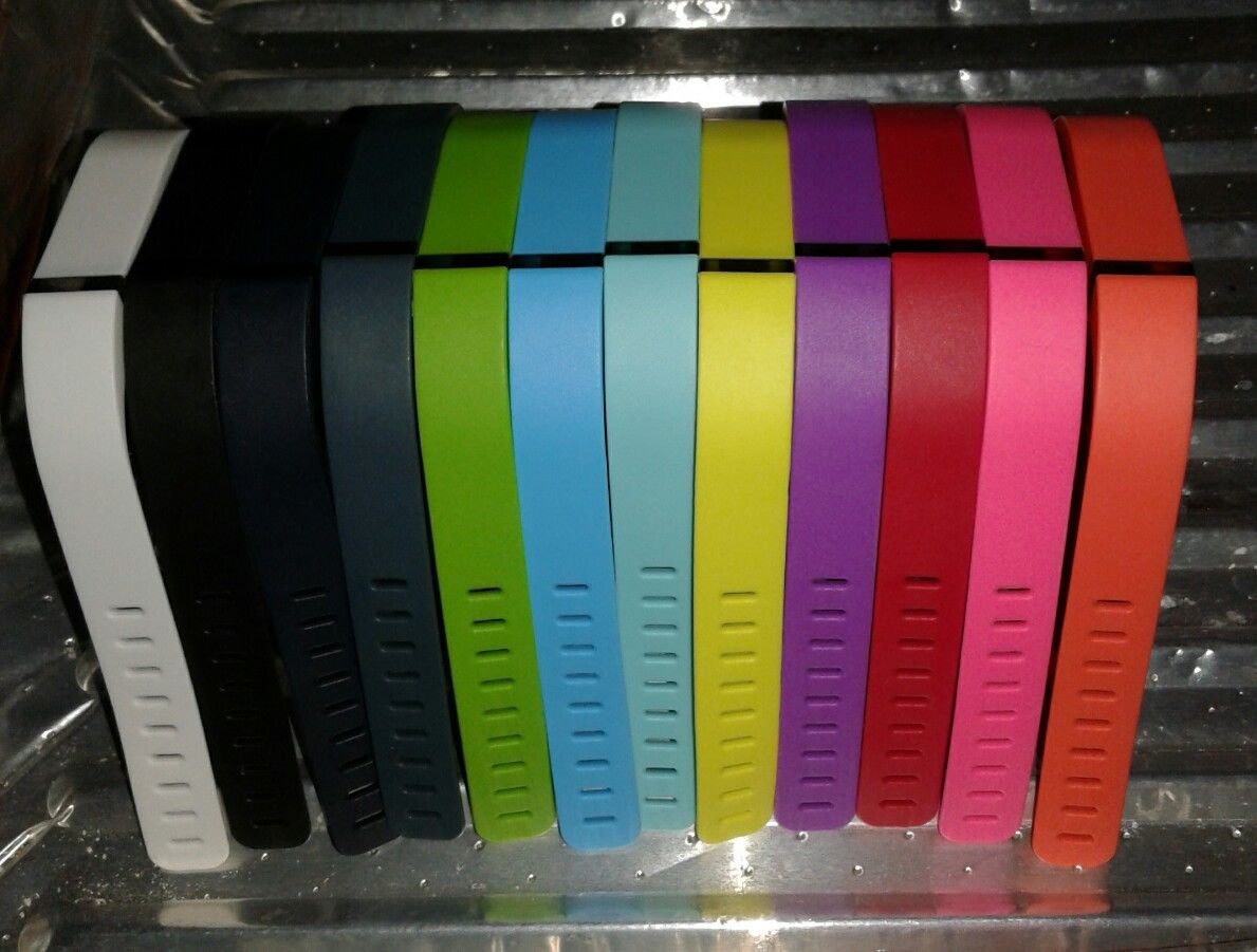 12 Fitbit Flex Wristband Replacement Bands w Clasp For Fitbit Flex Bracelets