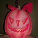 VINTAGE TRENDMASTERS JACK-O-LANTERN 13" Blowmold Fuzzy Feel RARE!!