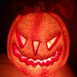 VINTAGE TRENDMASTERS JACK-O-LANTERN 13" Blowmold Fuzzy Feel RARE!!