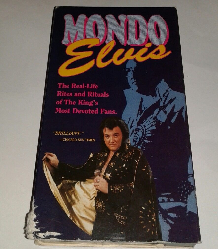 ULTRA RARE!!! Mondo Elvis The Real Life Rights and Rituals VHS
