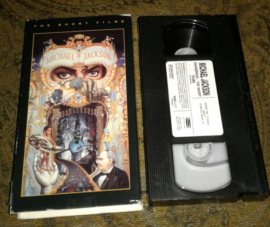 Dangerous VHS The Short Films by Michael Jackson Nov-1993 Epic Music Video
