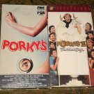 Porky's and Porky's II The Next Day Sequel VHS CBS FOX VIDEO