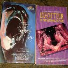 2 EPIC VHS Music Movies PINK FLOYD THE WALL & LED ZEPPELIN SONG REMAINS THE SAME