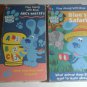 2 Blues Clues VHS PLAY ALONG ABCs and 123s Blue's Safari Educational