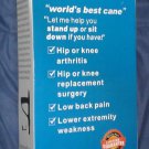 WORLD'S BEST CANE! Adustable Folding Cane/Walking Stick w Lift Assist!! New!!