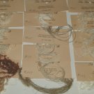 Lot of 15 New Sample Cards of Fancy Yarn Bieges  Never Used #1