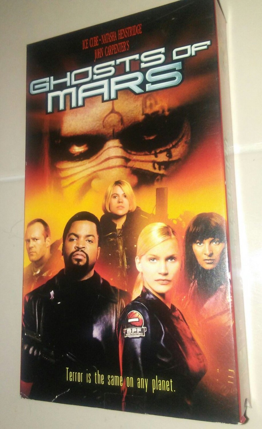 GHOSTS OF MARS ON VHS! Excellent Condition!
