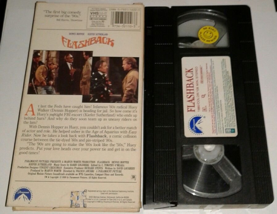 FLASHBACK VHS~ Keefer Sutherland Dennis Hopper