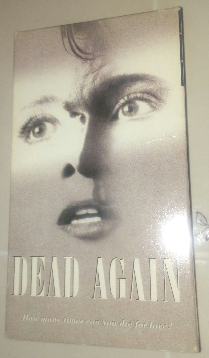 DEAD AGAIN ON VHS IN EXCELLENT CONDITION