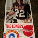 New in Package The Longest Yard 1990, Paramount Presentations Burt Reynolds