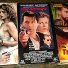 Lot of 3 VHS Fair Game, Getaway, Lost Treasure BALDWIN BROS