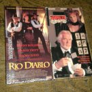 RIO DIABLO VHS TAPE NEW + THE GAMBLER RETURNS Pre Owned Kenny Rogers