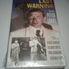 MR. MOTO'S LAST WARNING NEW Alpha Video VHS Peter Lorre & George Sanders