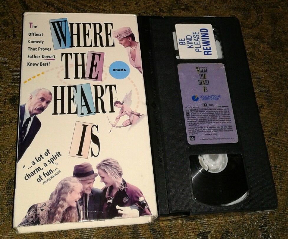 Where the Heart Is VHS Dabney Coleman Uma Thurman
