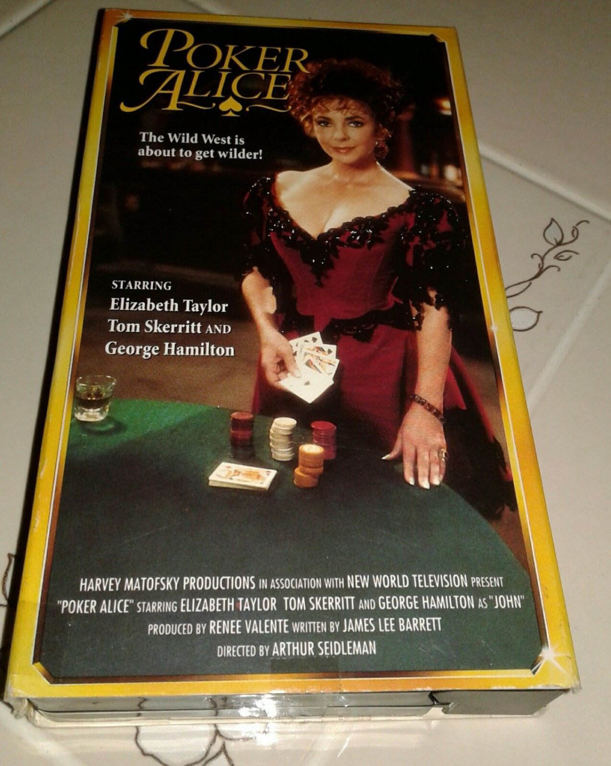 Poker Alice VHS Elizabeth Taylor Tom Skerritt George Hamilton