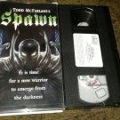 VHS movie SPAWN from Todd McFarlane Beautiful Holographic cover.