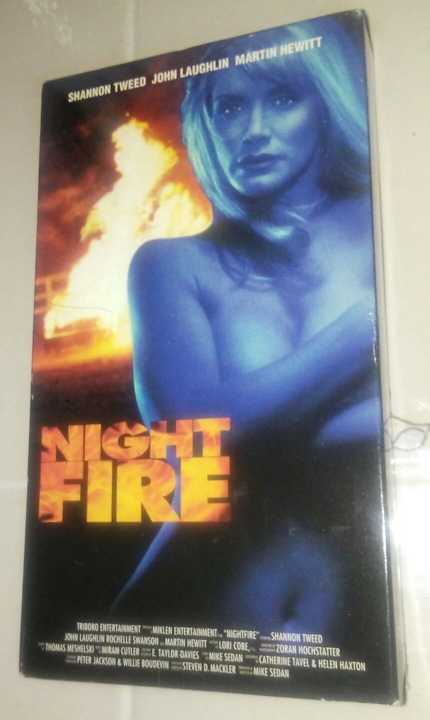"NIGHT FIRE" ON VHS! Shannon Tweed!!! Rare & Plays Great!!!
