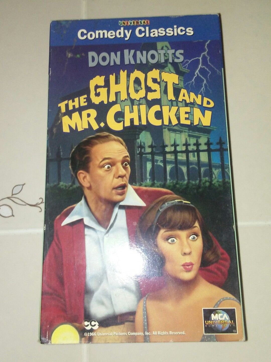 THE GHOST AND MR CHICKEN ON VHS IN EXCELLENT CONDITION