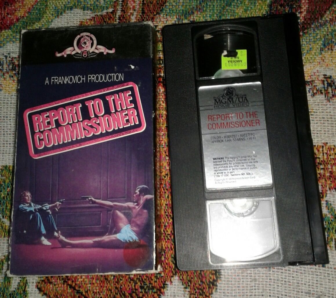VHS Report to the Commissioner RARE Hard To Find Frankovich Production
