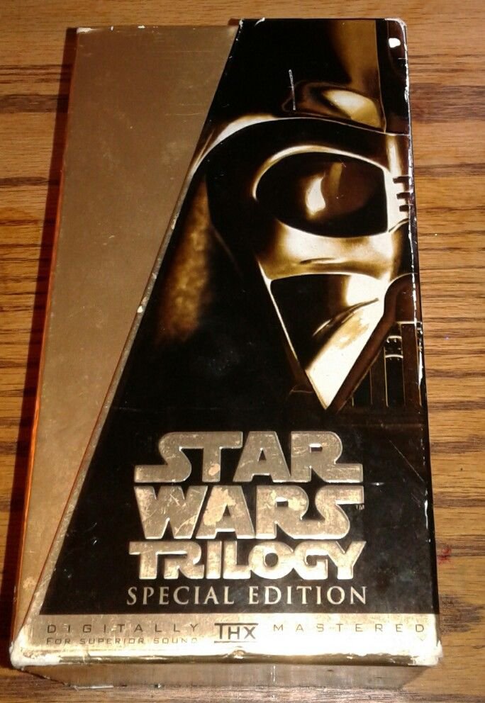 3 VHS Star Wars Special Edition VHS Empire Strikes Back Return of the Jedi Star
