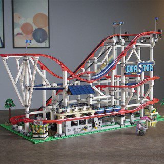 King 15039 The Roller Coaster (10261) 4124 pcs Building Blocks Set