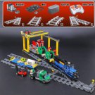 King 02008 Cargo Train 959 pcs City series Building Blocks Set 60052 Compatible
