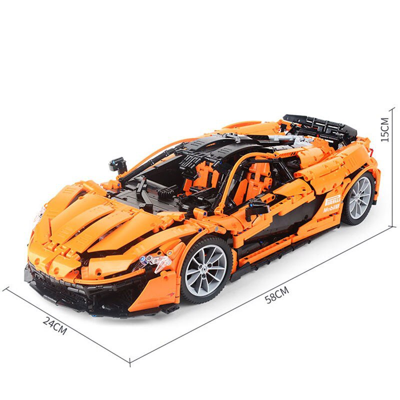 King 20087 McLaren P1 Hypercar (MOC-16915) 3302 pcs Building Block Set