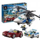 King 02018 Police High-Speed Chase (60138) 317 Pcs Building Block Set