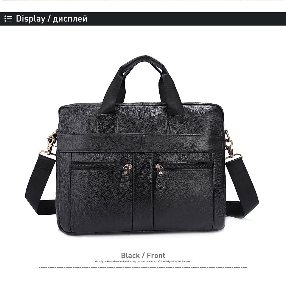Men Crossbody Bag Handbag Genuine Leather Shoulder Bags