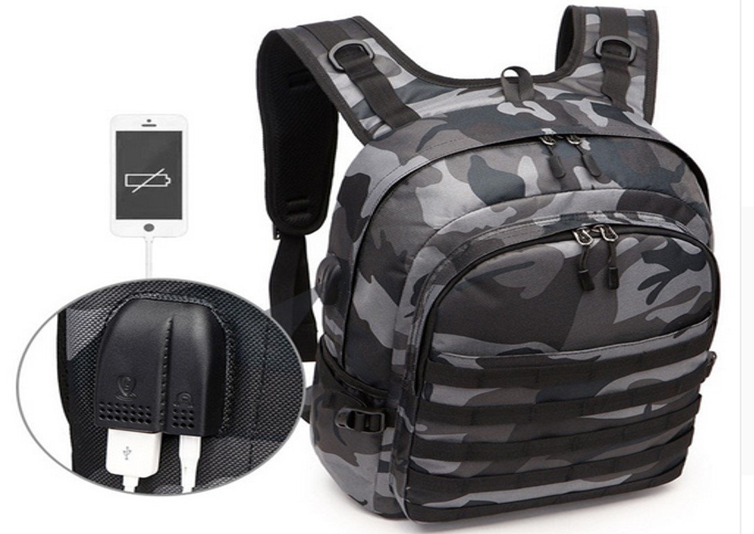Camouflage Backpack Laptop Bag