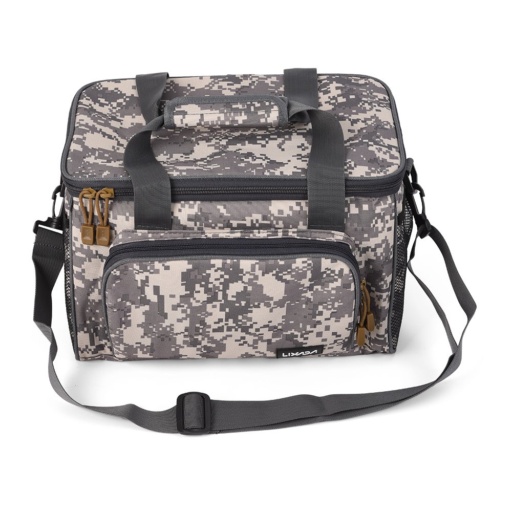 Men Fishing Bag Canvas Multifunctional Outdoor Waist Shoulder Bags