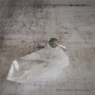 ENTURINE Ring / Green Aventurine Ring / Gem Stone Ring / Silver Stacking Ring