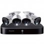 Lorex Wired 4K 8 Channel DVR System with 4 5MP Cameras, 2TB HDD, and Active D...