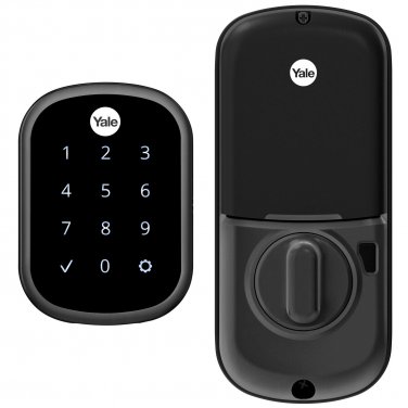 Yale Assure Lock SL Touchscreen Wi-Fi Smart Lock - Black Suede