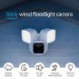 Blink Wired Floodlight Camera - 2600 Lumens, HD, Alexa, White