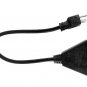 Stanley 30669 2ft 3out Power Black Pro Extension Cord *NEW WITH TAGS*