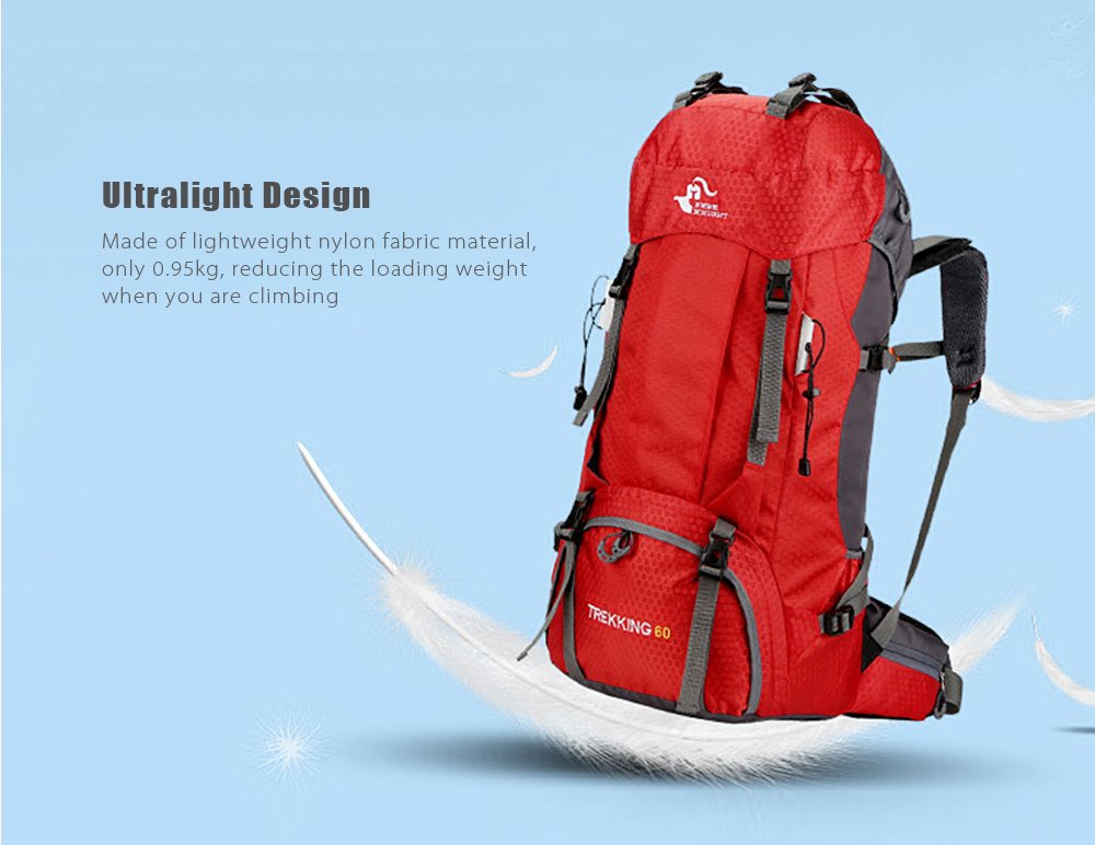 60L Traveling Backpack Bag Durable High Quality