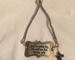 Bible Verse Diffuser Charm Bracelet