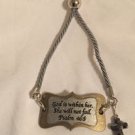 Bible Verse Diffuser Charm Bracelet