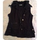 Zip Up Hoodie Vest