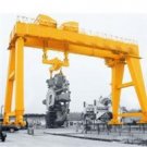 100T Construction Machine Double Girder Gantry Crane with Shield For Subway Underground