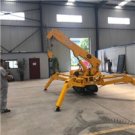 Small Spider Crane Electric Hydraulic Mini Crawler Crane 1t