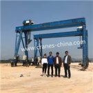 Rubber Gantry Crane For Lifting Girder