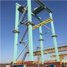 Container Rubber Gantry Crane used in Art Exhibition OF France
