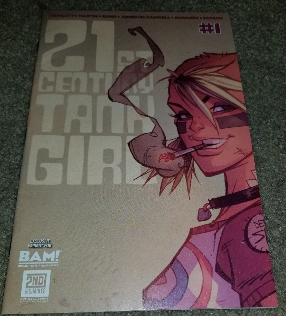 Titan Comics Tank Girl 1 Nm 21st Century Exclusive Bam
