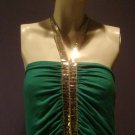 Modern Teal Party Dress